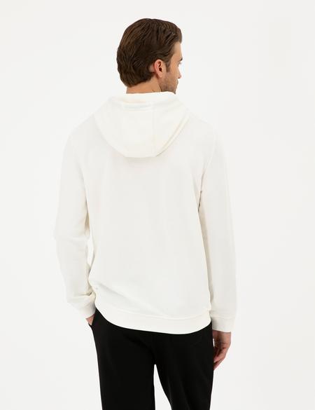 Ekru Regular Fit Sweatshirt - 50295772007