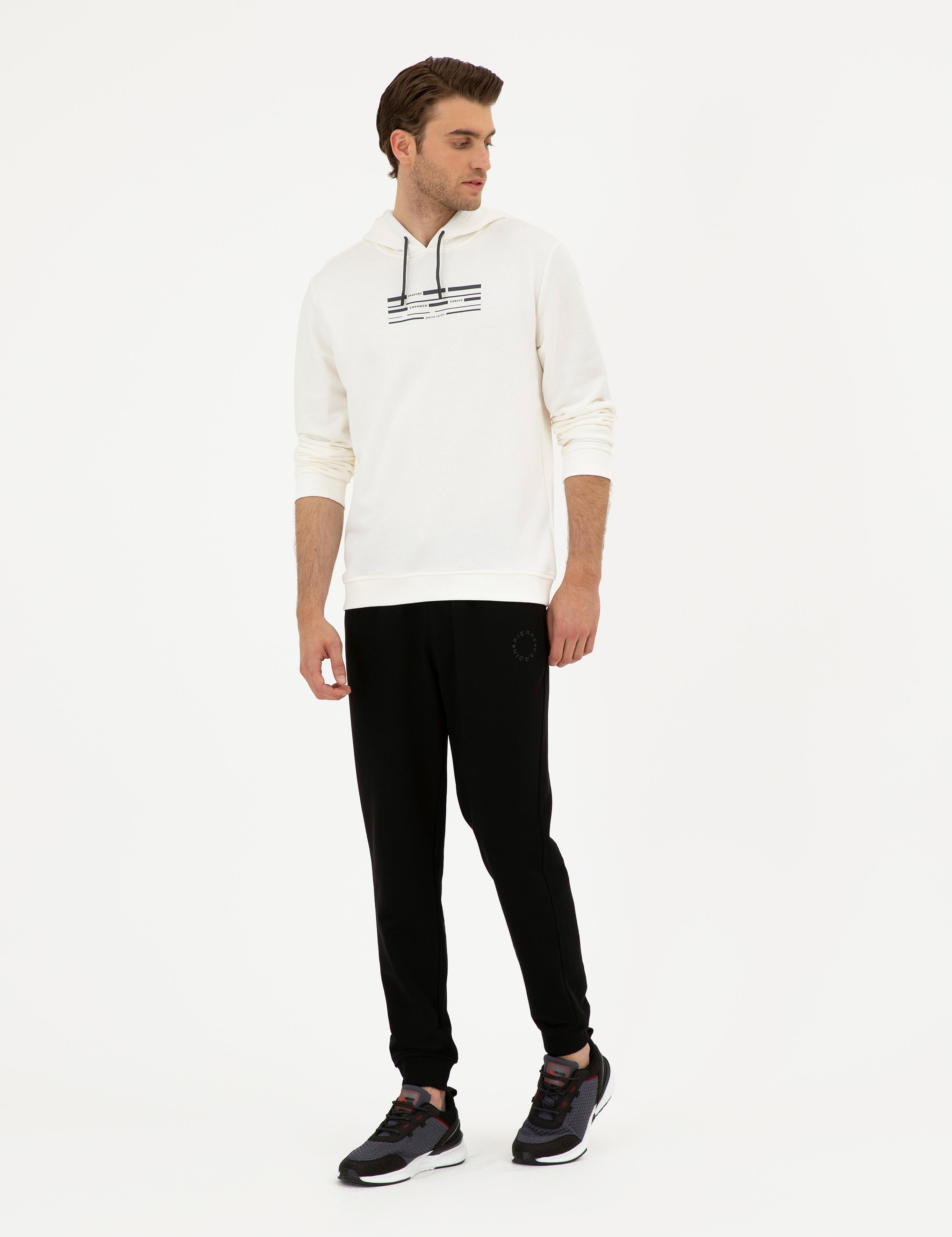Ekru Regular Fit Sweatshirt