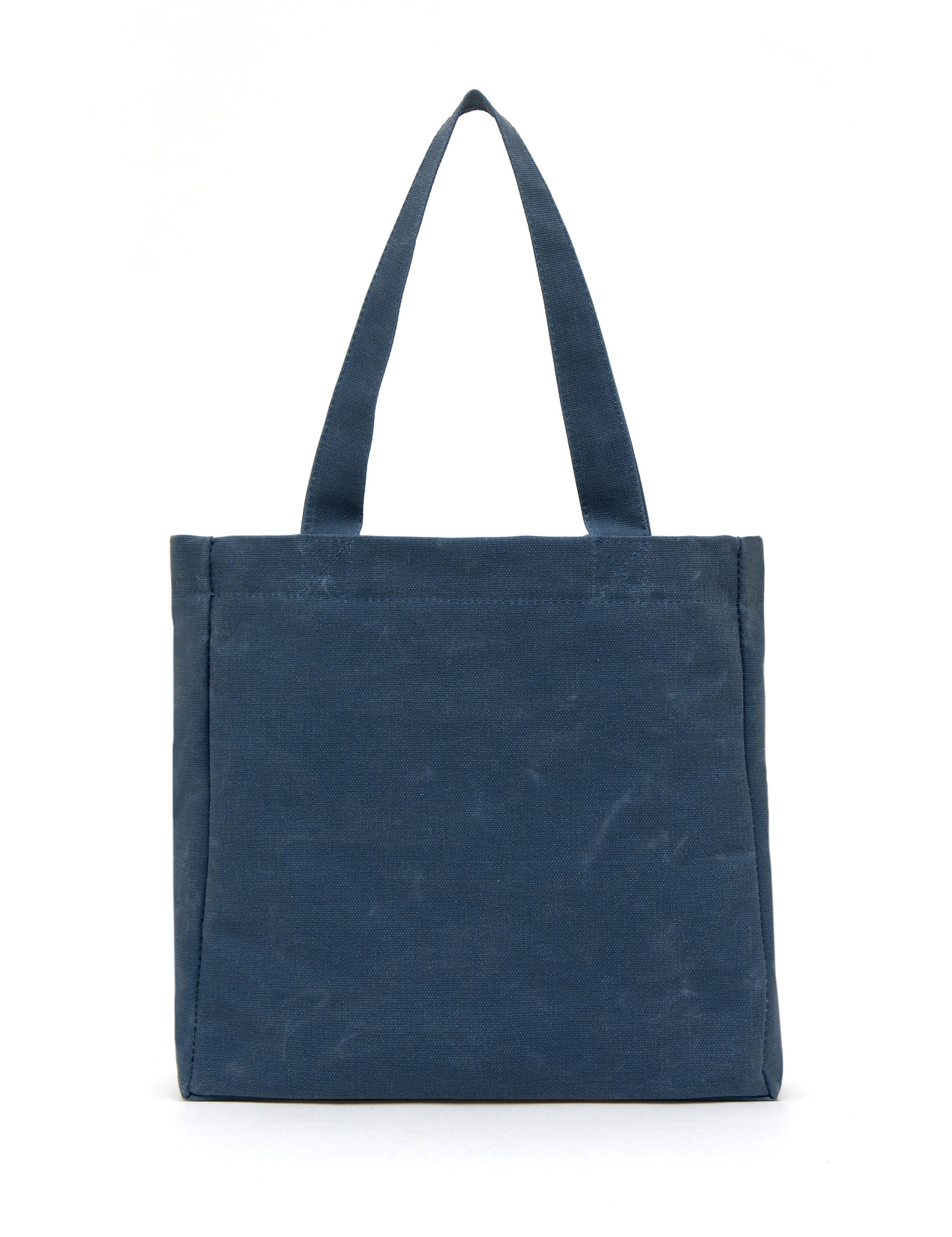 Lacivert Kanvas Çantası