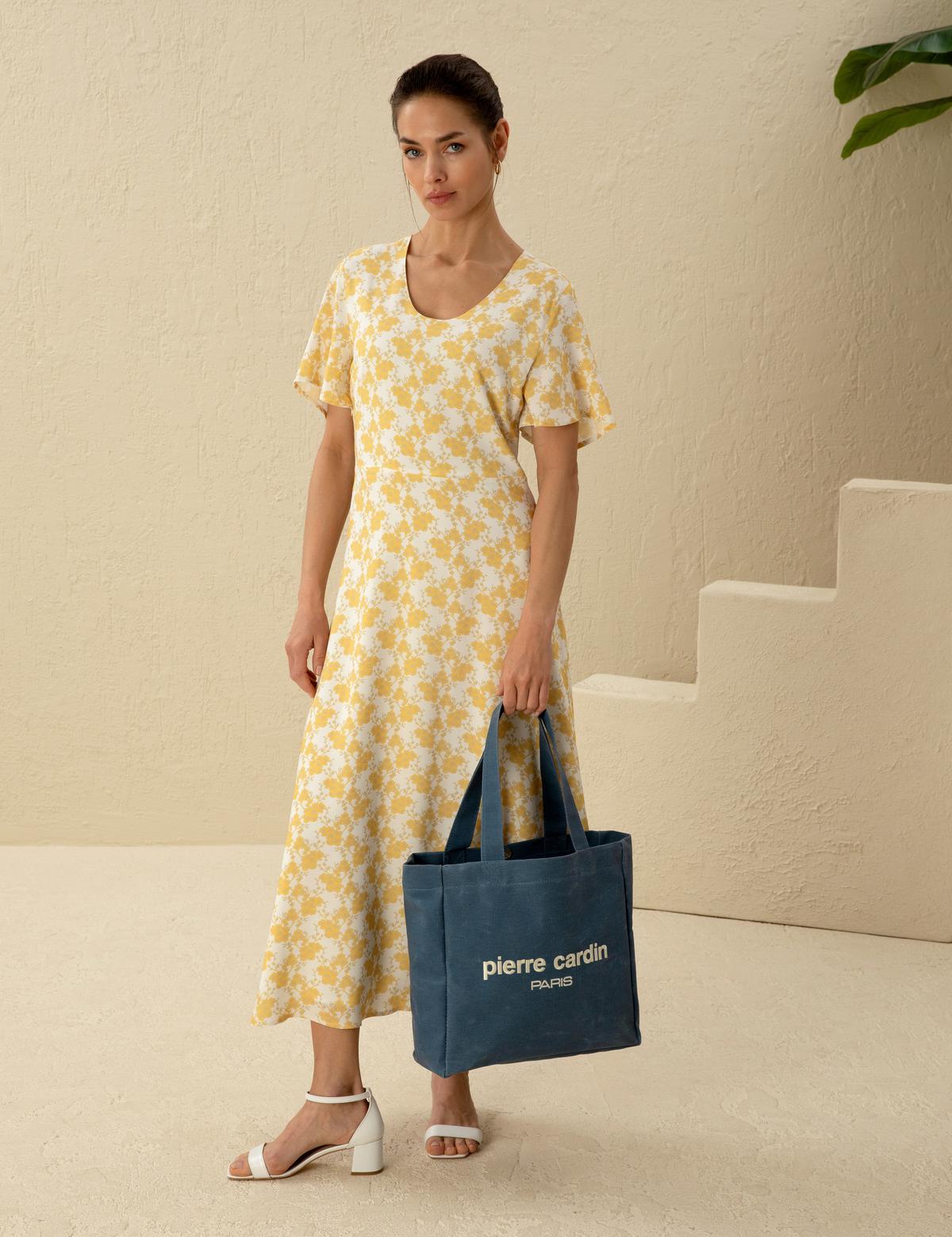 Lacivert Kanvas Çantası