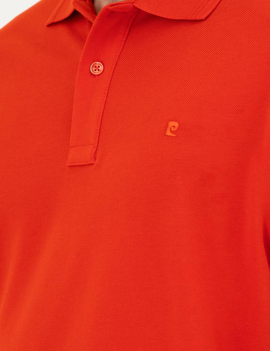 Kırmızı Slim Fit Basic Tişört