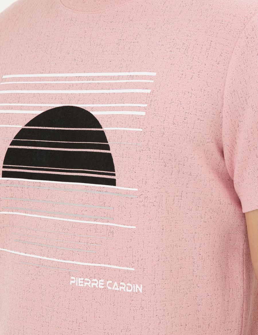 Açık Pembe Slim Fit Tişört