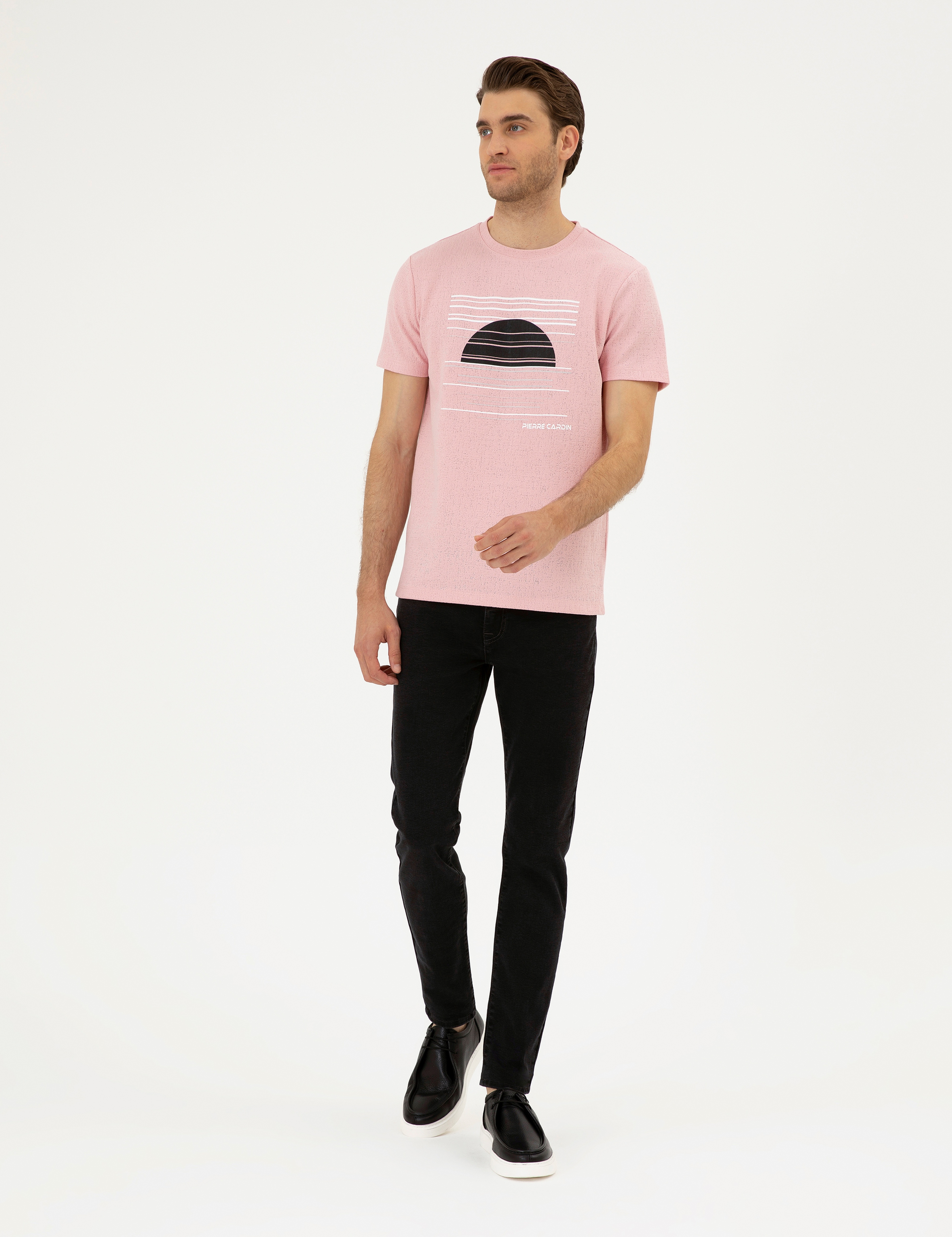 Antrasit Slim Fit Jean Pantolon - Image 1
