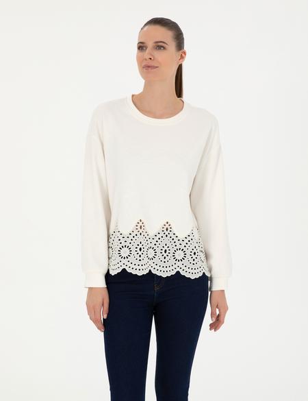 Ekru Comfort Fit Sweatshirt - 50283335005