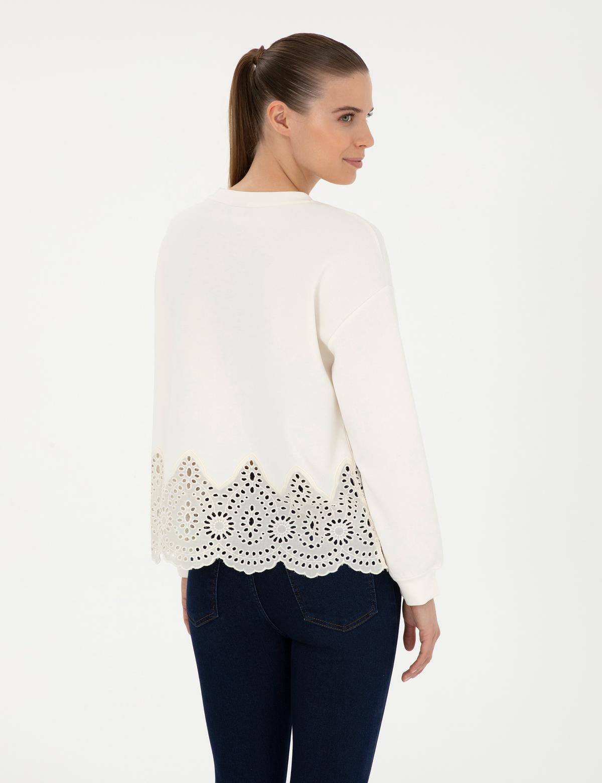 Ekru Comfort Fit Sweatshirt - 50283335005