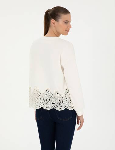 Ekru Comfort Fit Sweatshirt