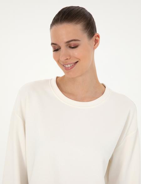 Ekru Comfort Fit Sweatshirt - 50283335005