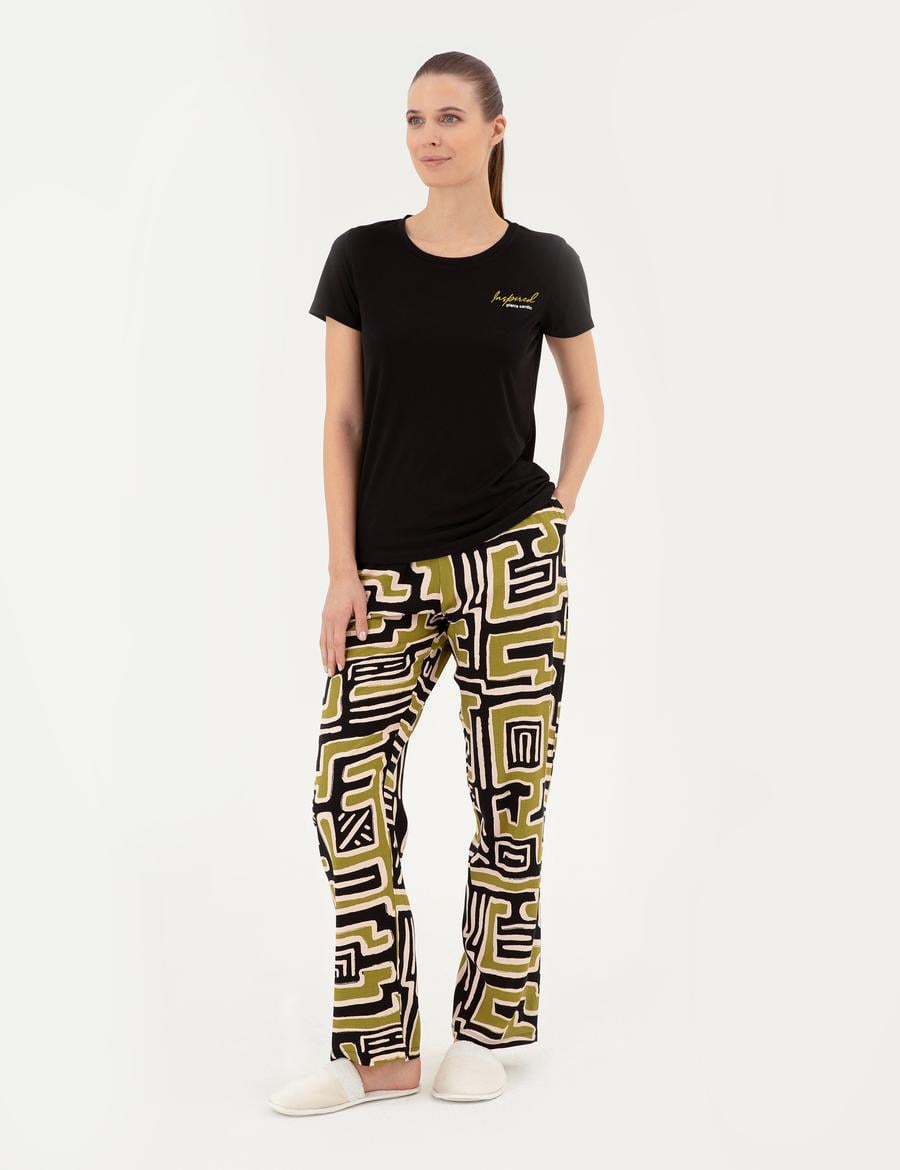 Siyah Pijama Takımı