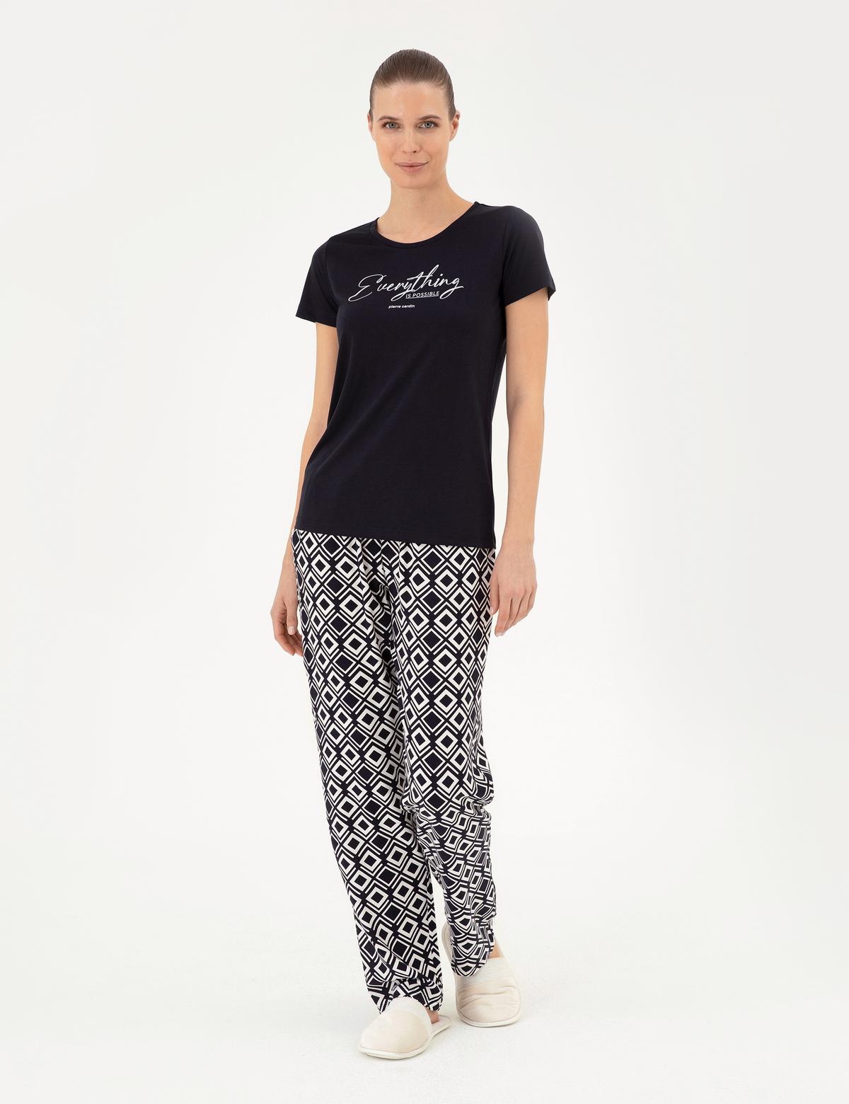 Lacivert Pijama Takımı - 50299707004