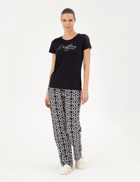 Lacivert Pijama Takımı - 50299707004