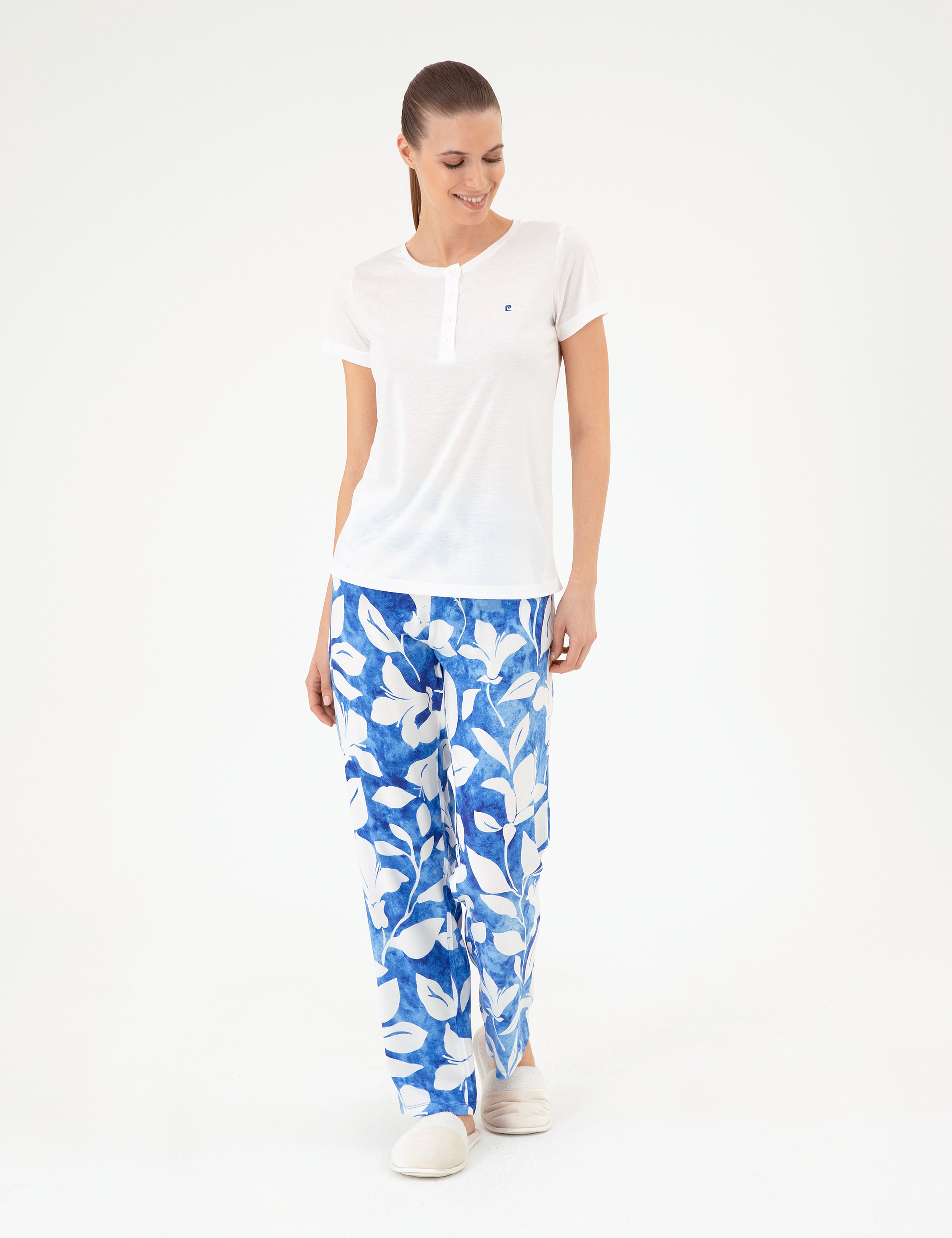 Krem Pijama Takımı - Image 2
