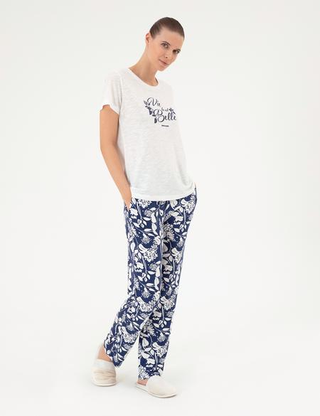 Krem Pijama Takımı - 50299463001