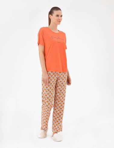Nar Çiçeği Pijama Takımı