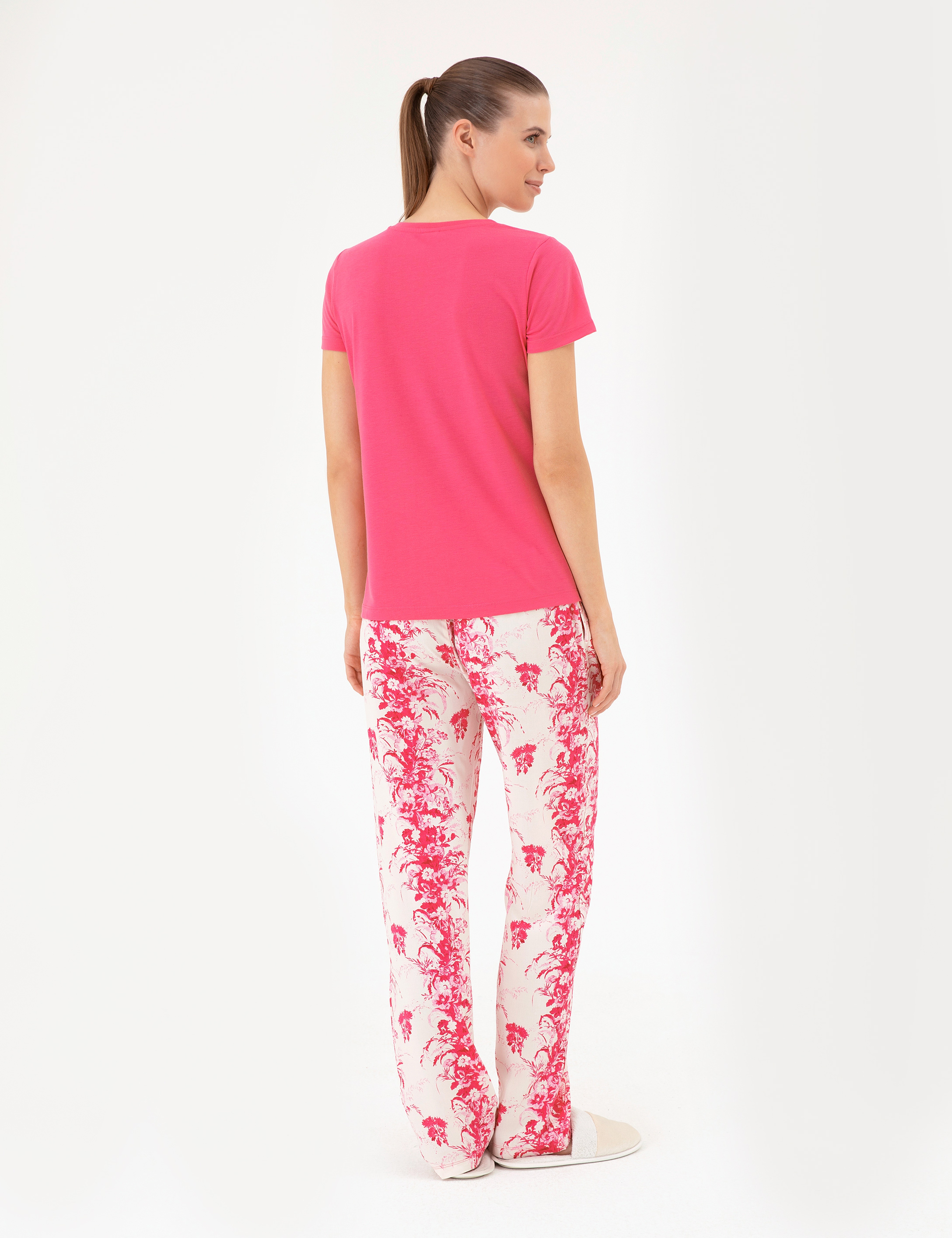 Fuşya Pijama Takımı