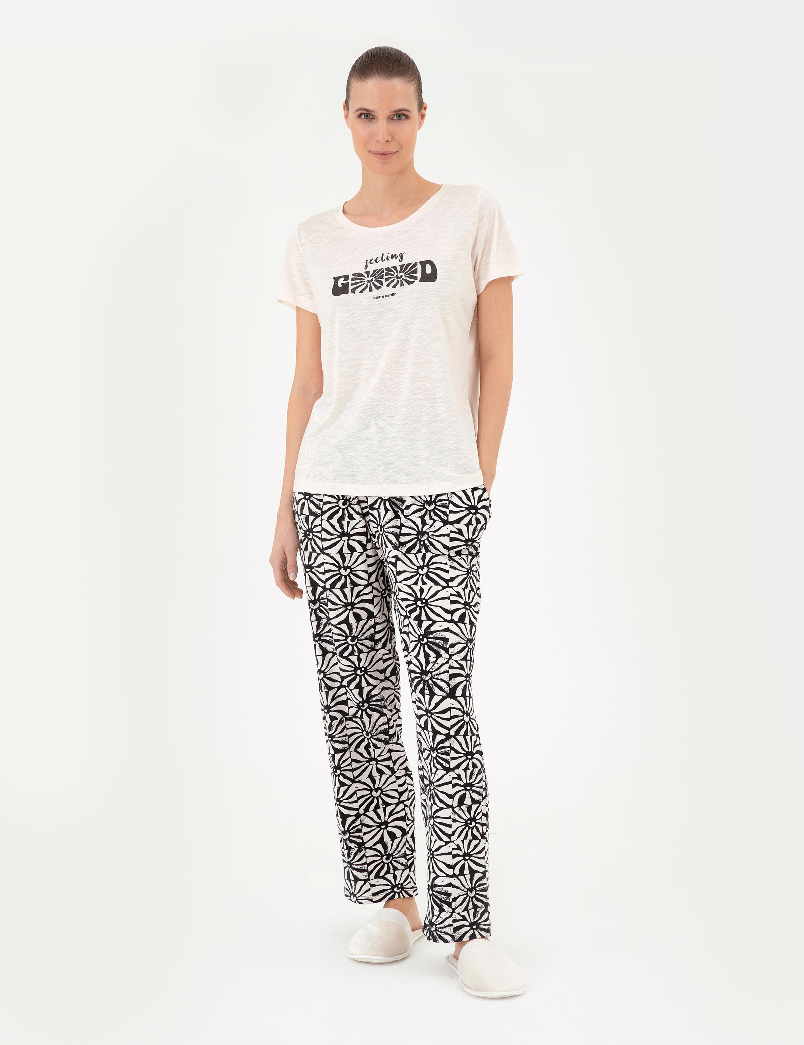 Ekru Pijama Takımı