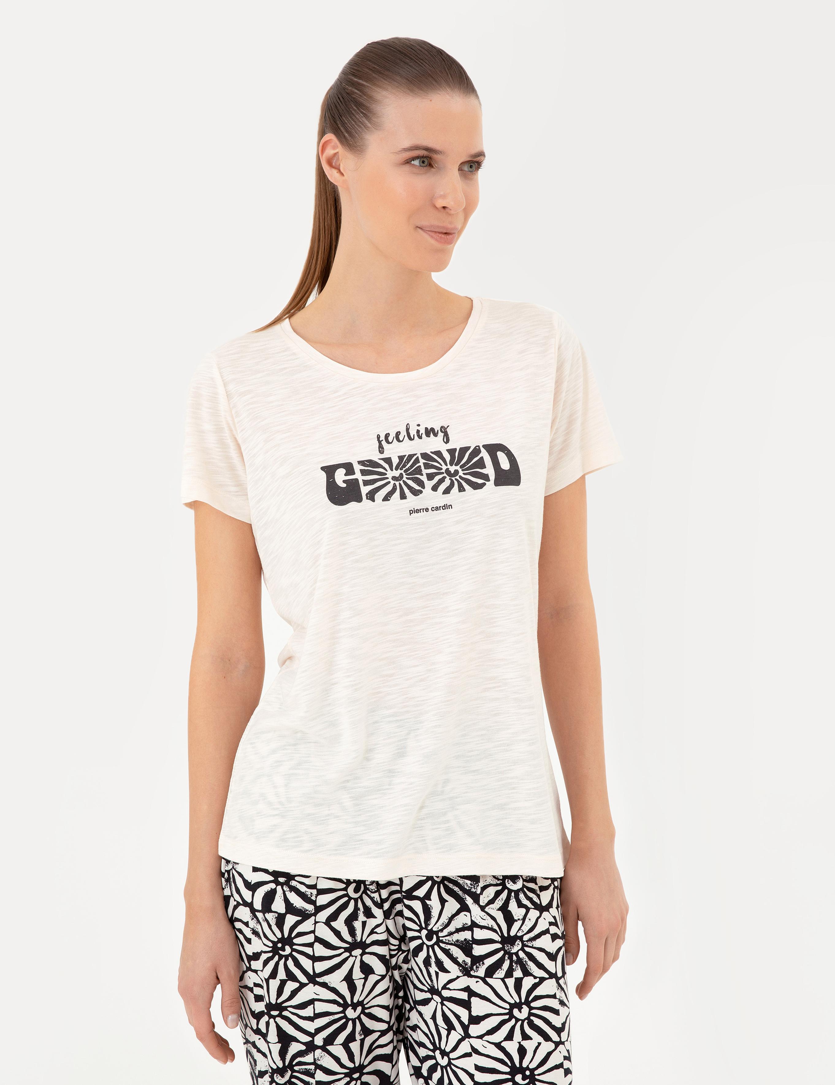 Ekru Pijama Takımı