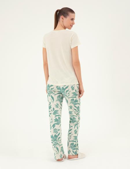 Ekru Pijama Takımı - 50299726003