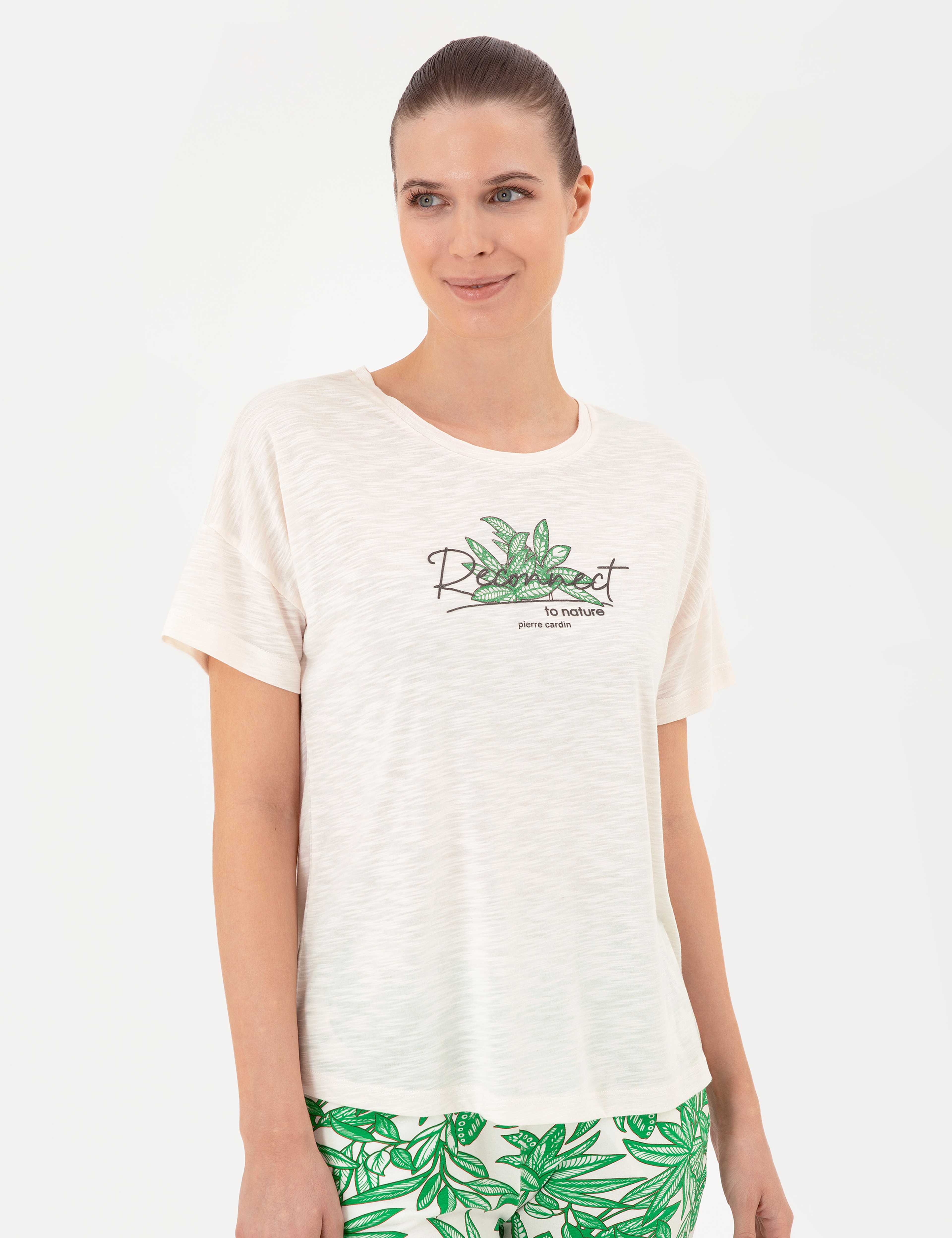 Krem Pijama Takımı - Image 3