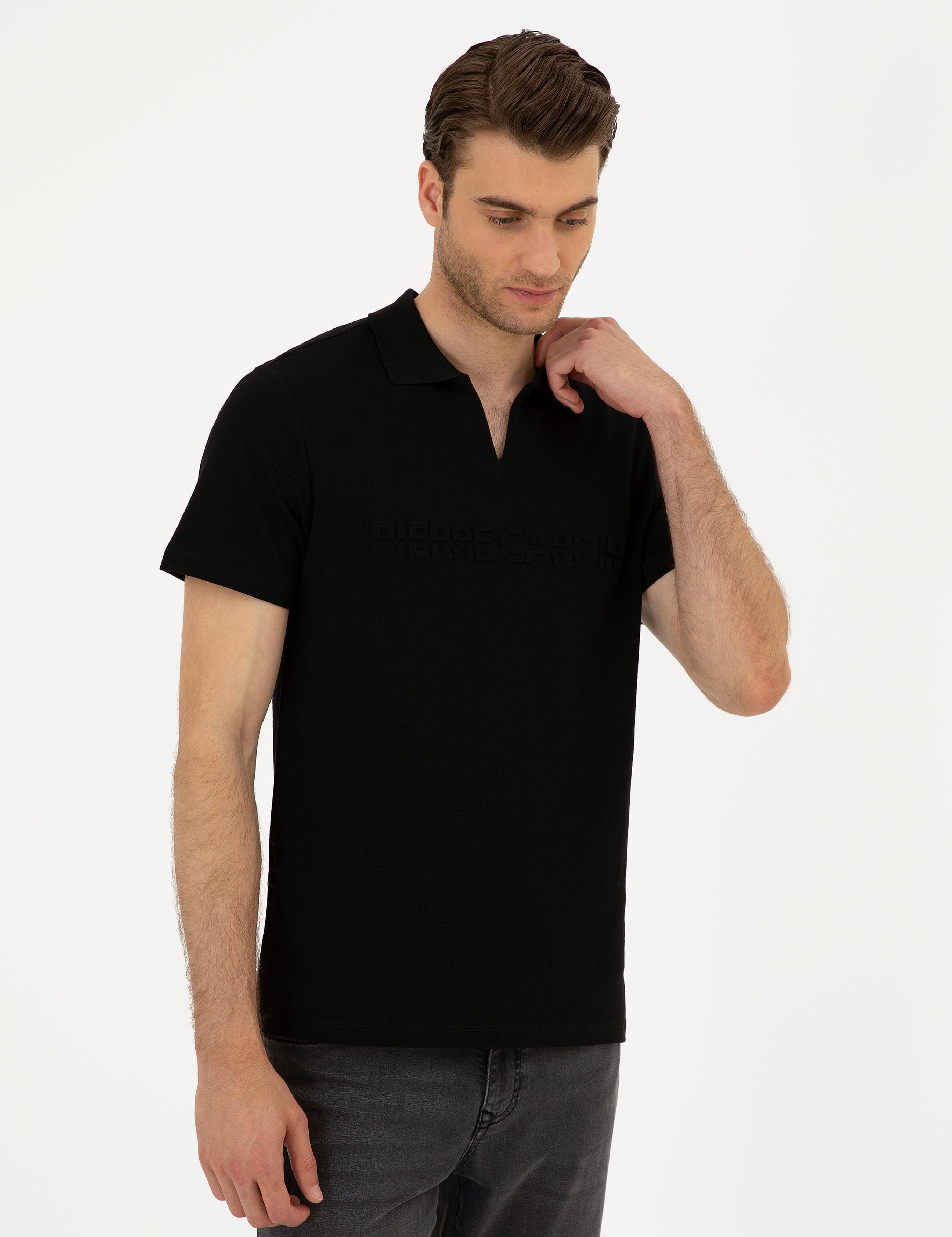 Siyah Slim Fit Tişört