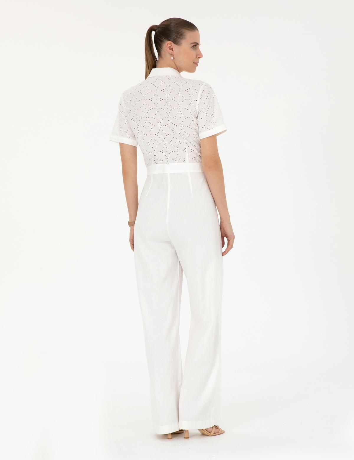 Ekru Dokuma Tulum - 50284904002