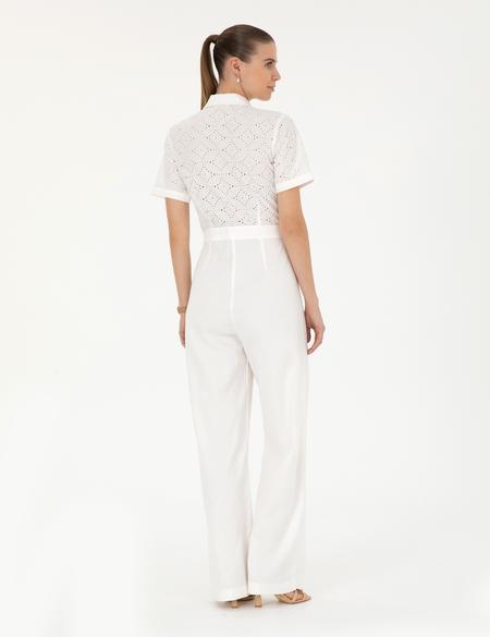 Ekru Dokuma Tulum - 50284904002