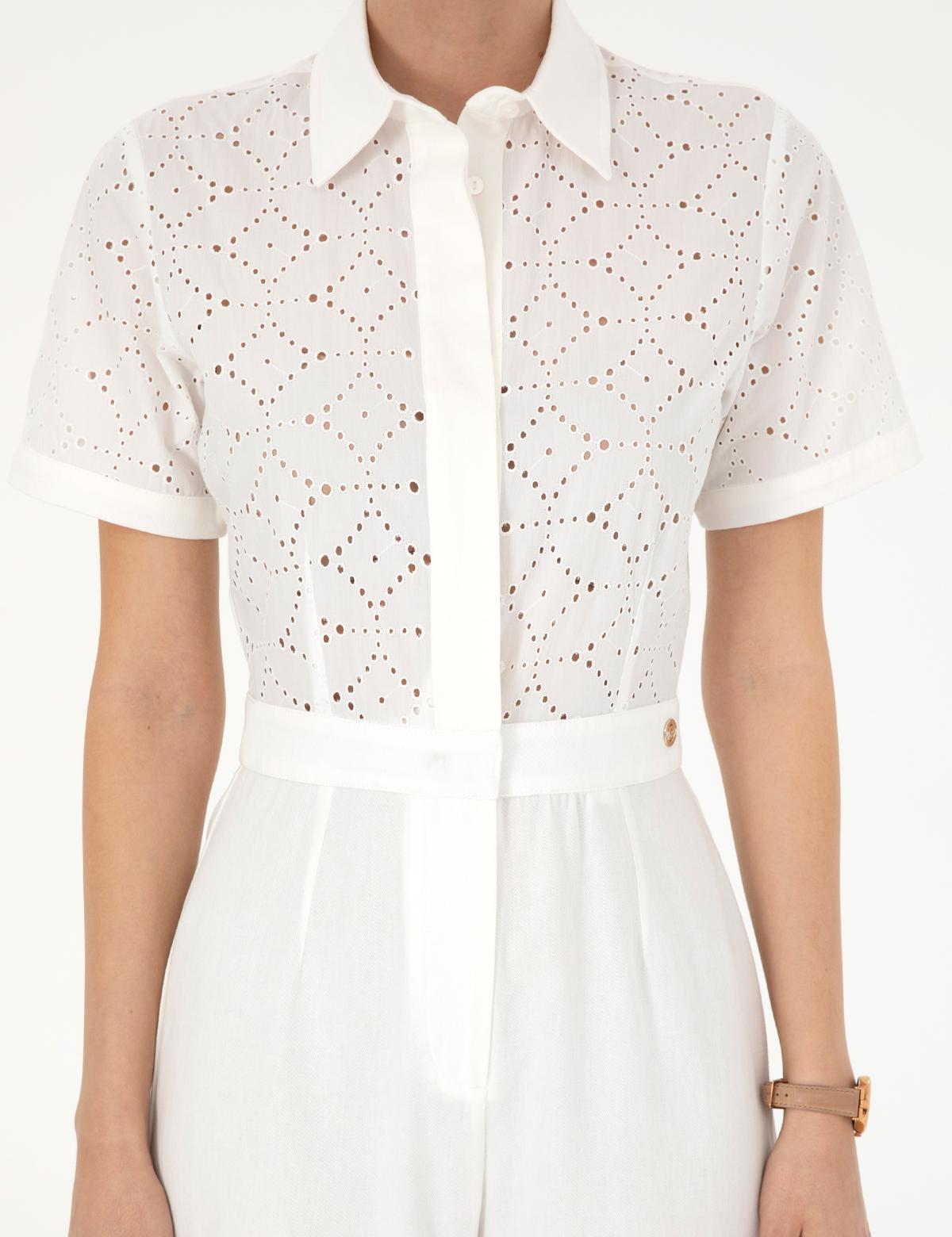 Ekru Dokuma Tulum - 50284904002