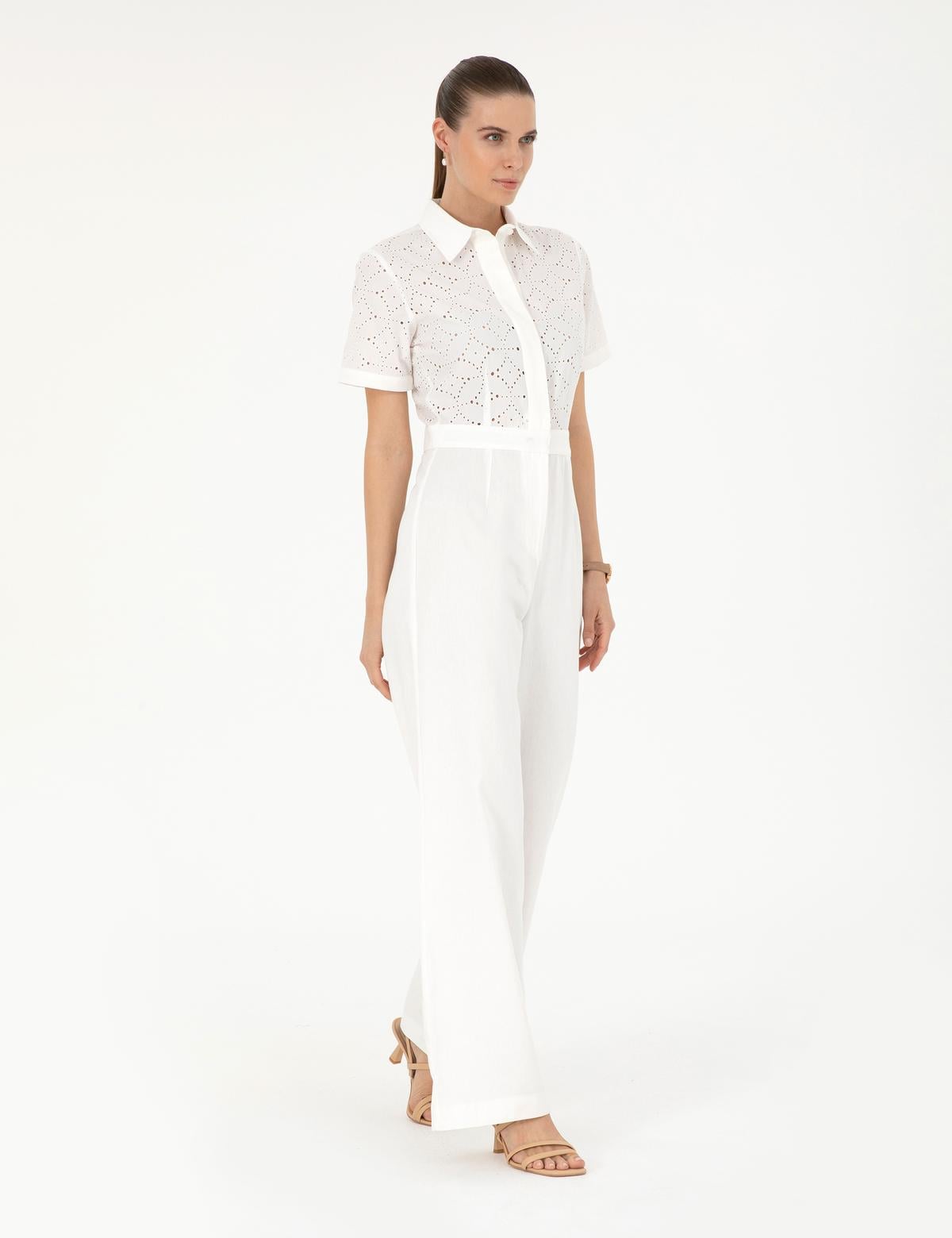 Ekru Dokuma Tulum - 50284904002