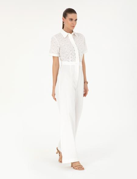 Ekru Dokuma Tulum - 50284904002