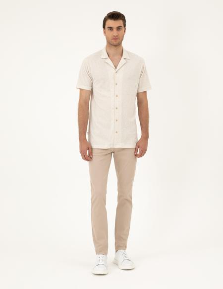 Bej Slim Fit Jean Pantolon - 50287809004