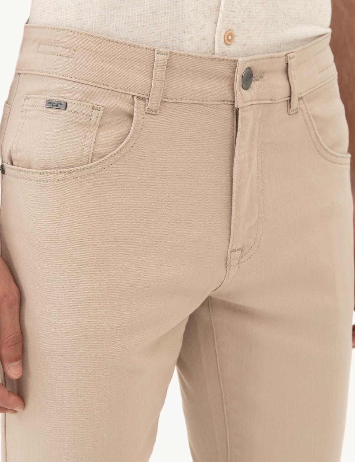 Bej Slim Fit Jean Pantolon - 50287809004