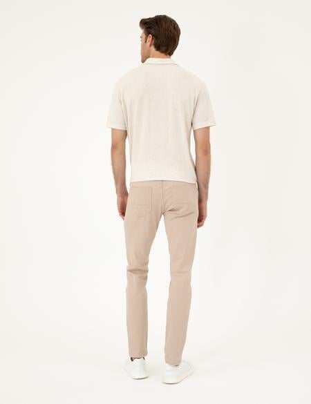 Bej Slim Fit Jean Pantolon - 50287809004