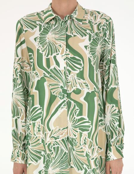 Yeşil Comfort Fit Tunik - 50284041019