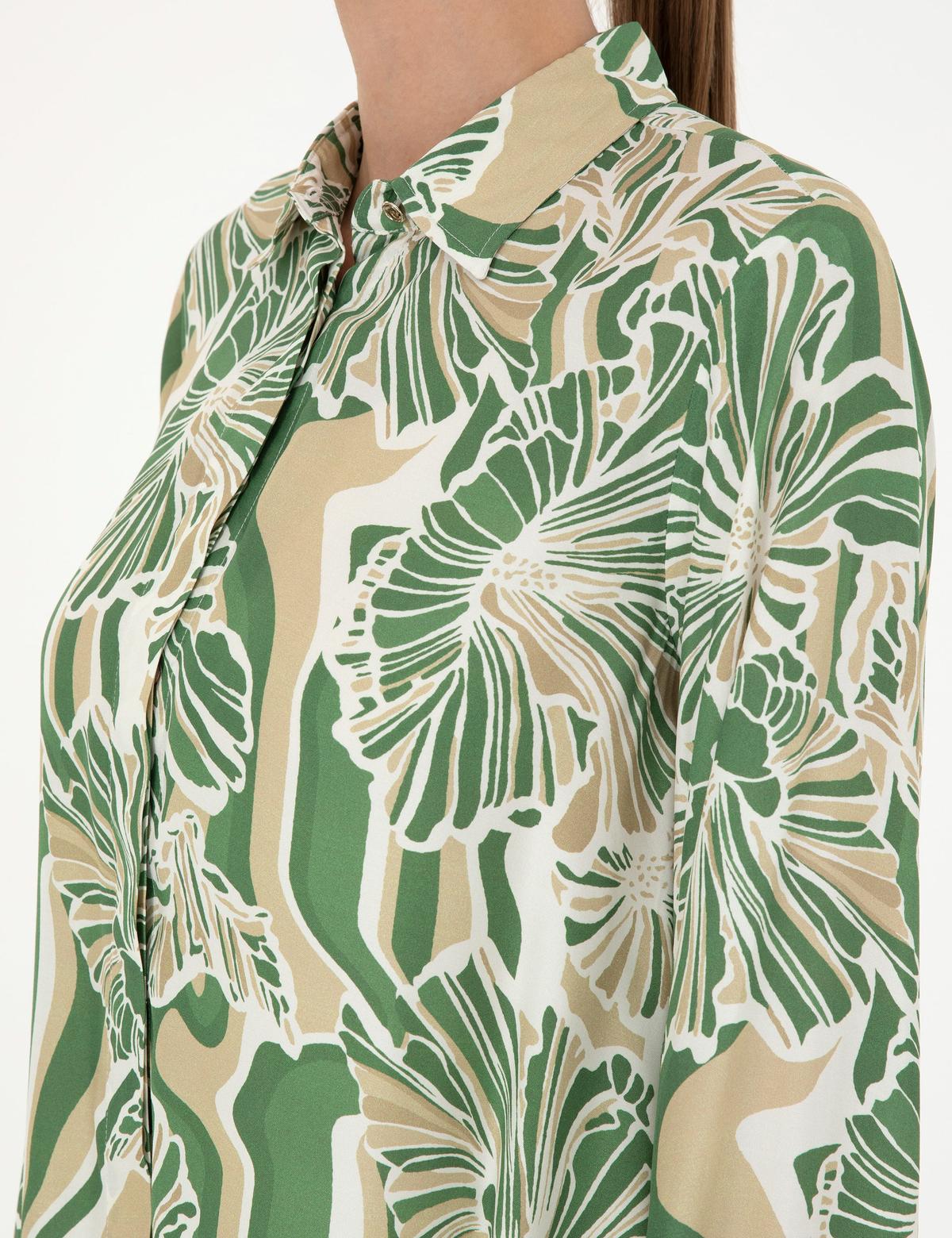 Yeşil Comfort Fit Tunik - 50284041019