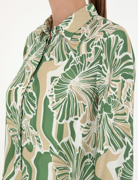 Yeşil Comfort Fit Tunik - 50284041019