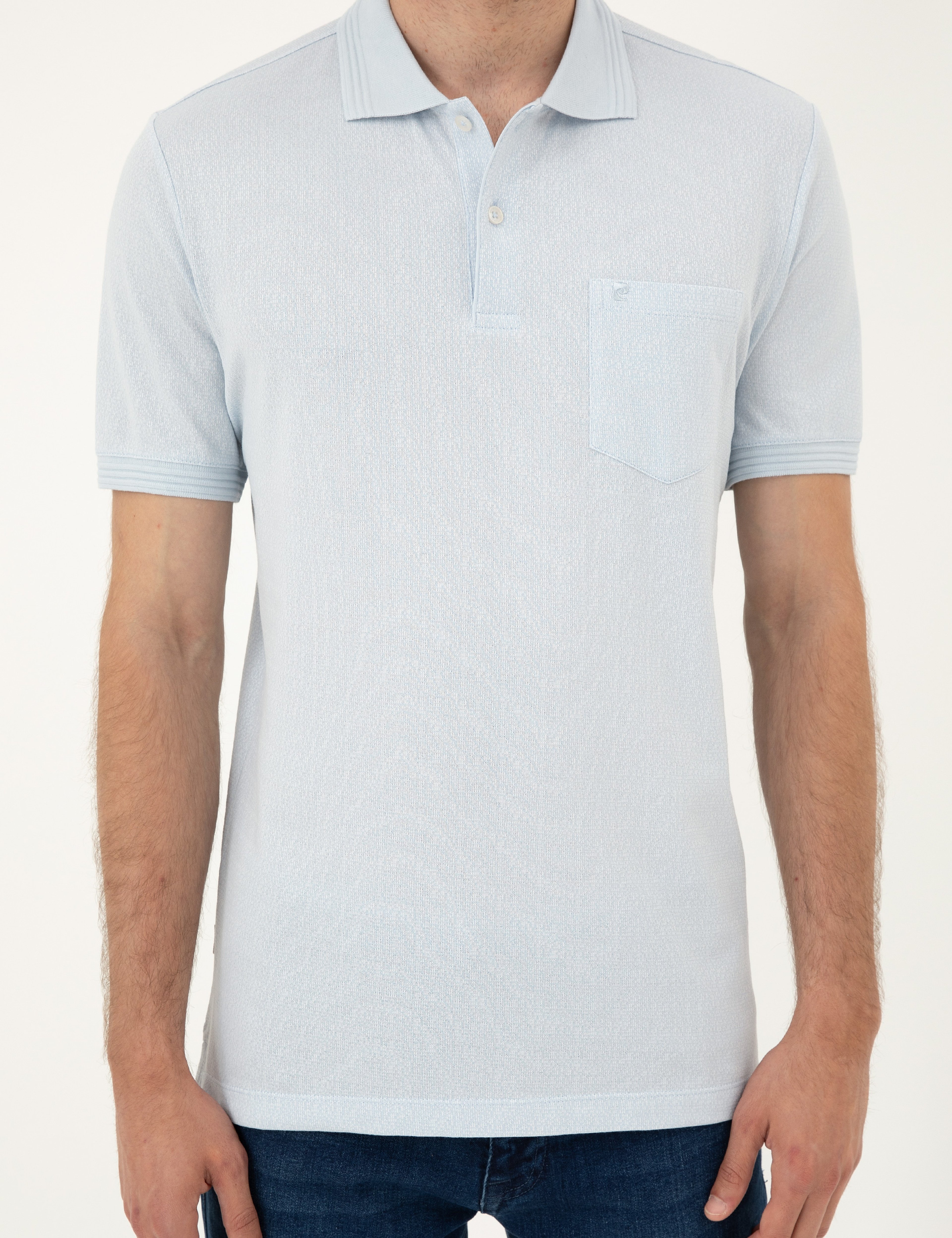Açık Mavi Regular Fit Tişört