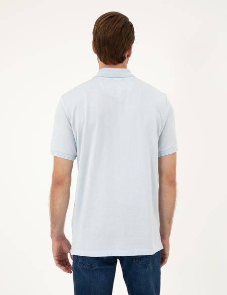 Açık Mavi Regular Fit Tişört - 50288681024