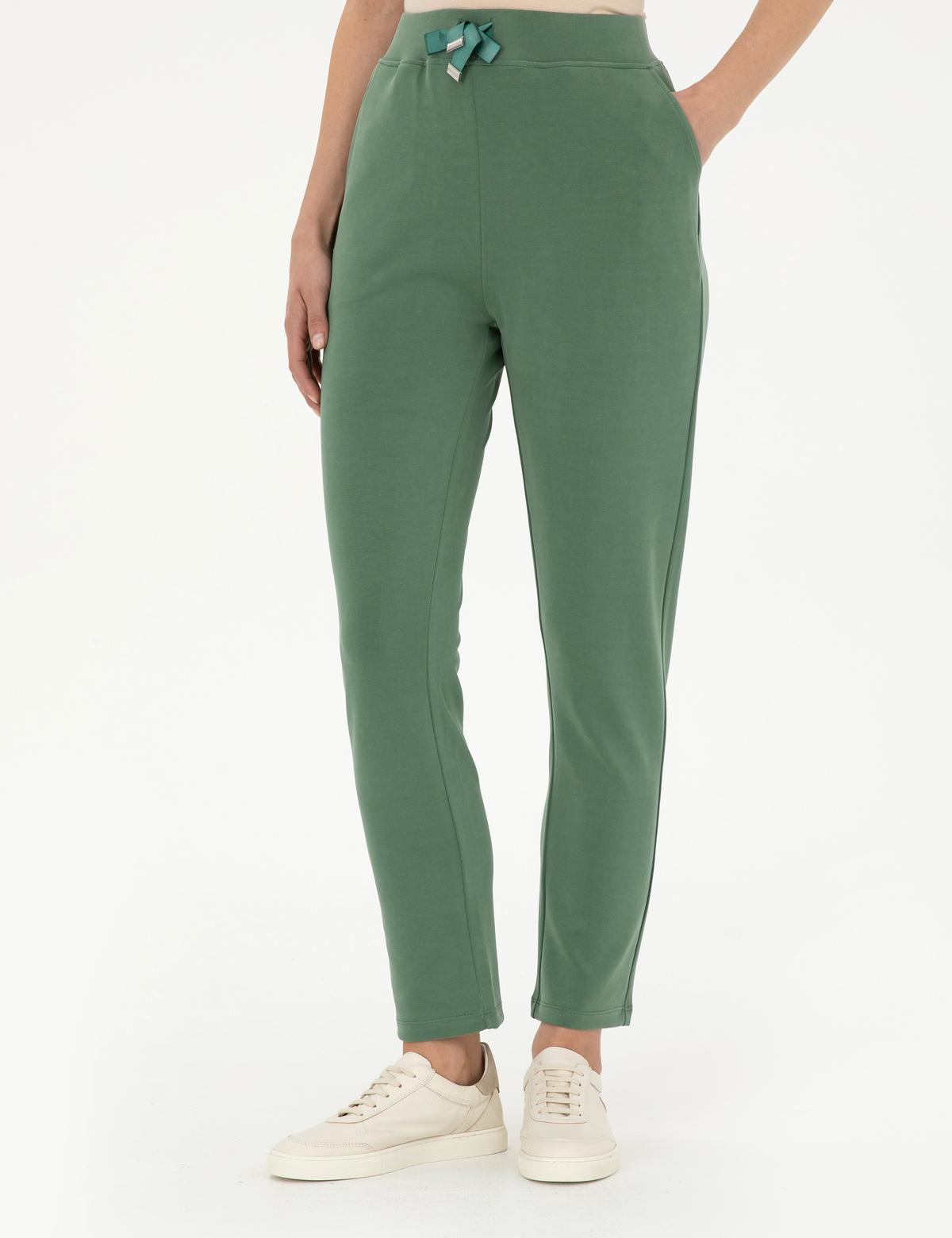 Yeşil Regular Fit Eşofman Altı - 50283334006