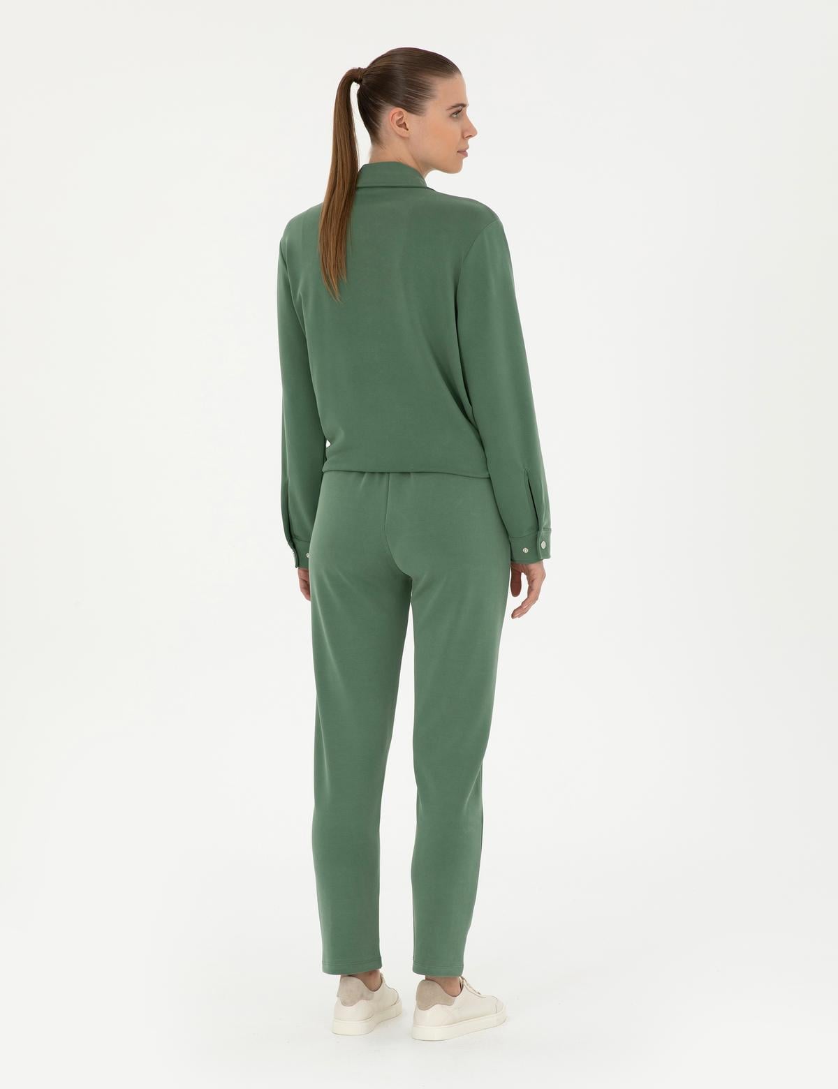 Yeşil Regular Fit Eşofman Altı - 50283334006