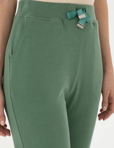 Yeşil Regular Fit Eşofman Altı