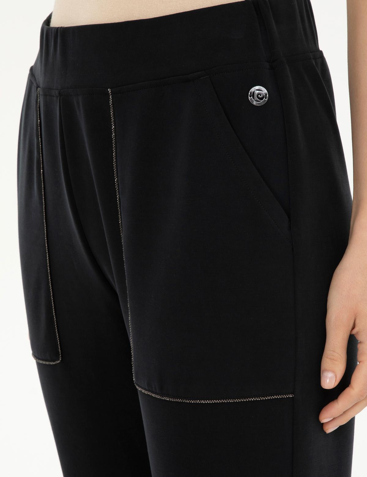 Siyah Regular Fit Eşofman Altı - 50284068010