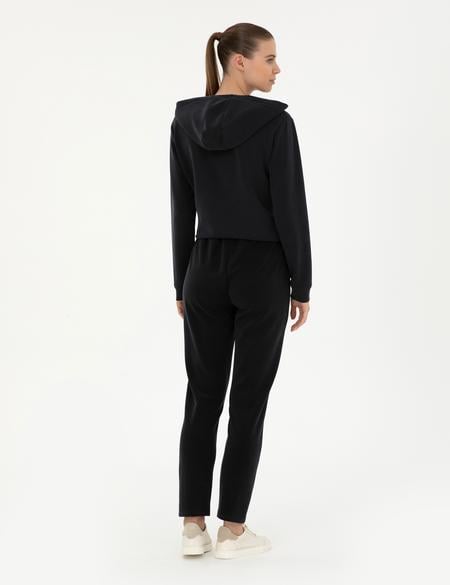 Siyah Regular Fit Eşofman Altı - 50284068010