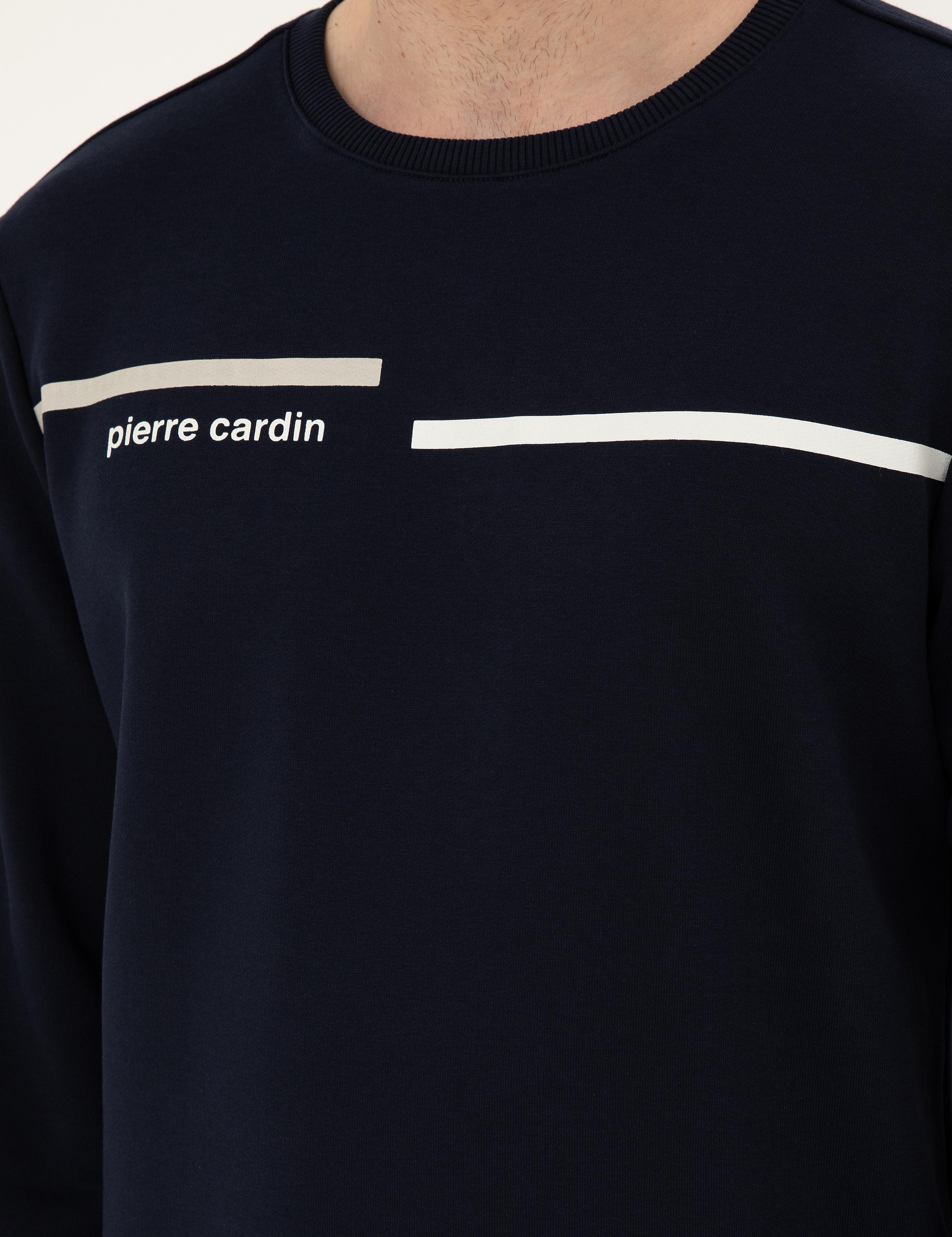 Lacivert Regular Fit Sweatshirt