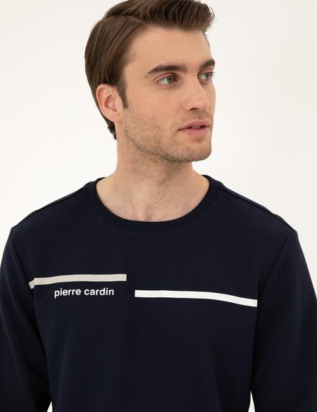 Lacivert Regular Fit Sweatshirt - 50295755008
