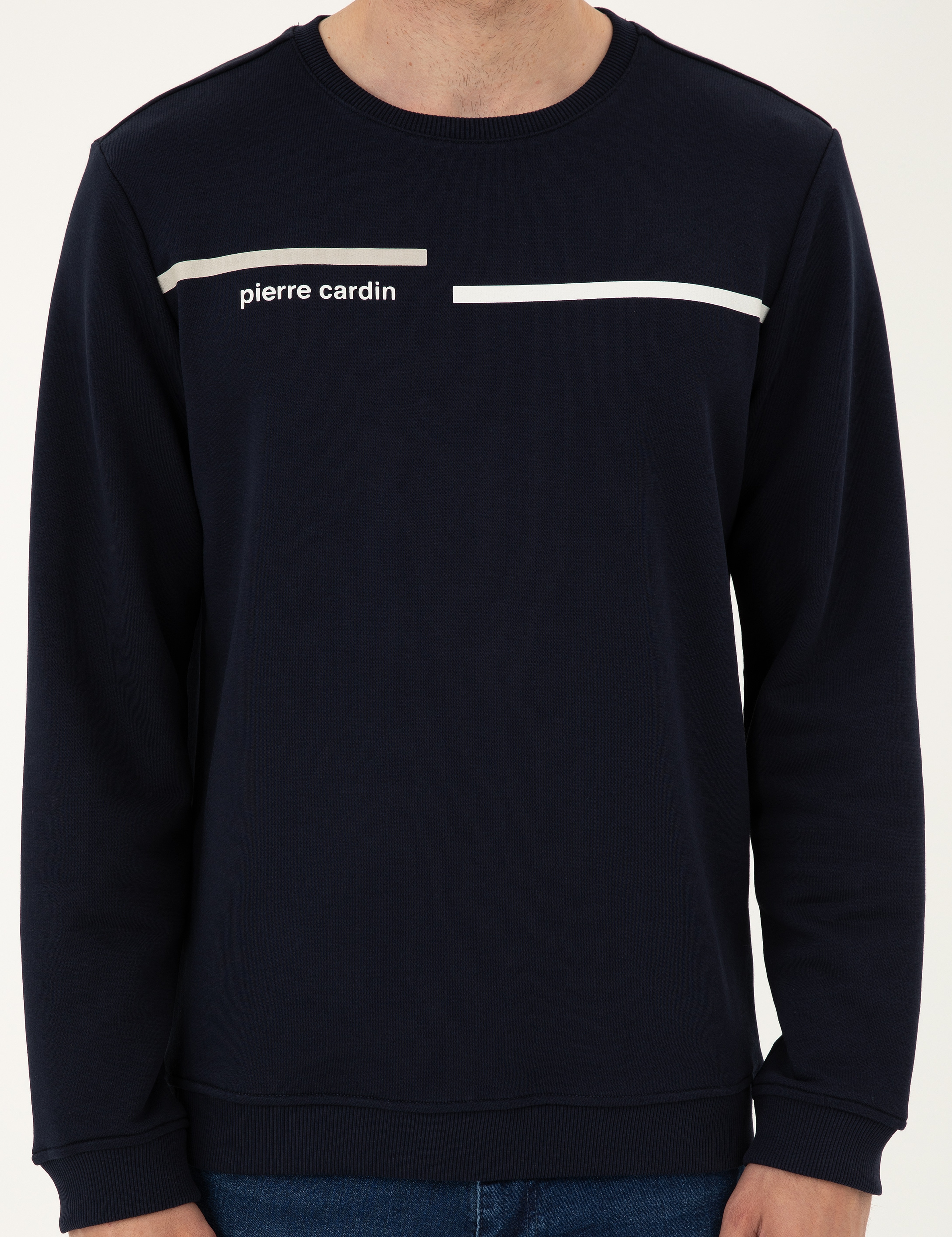 Lacivert Regular Fit Sweatshirt - Image 6