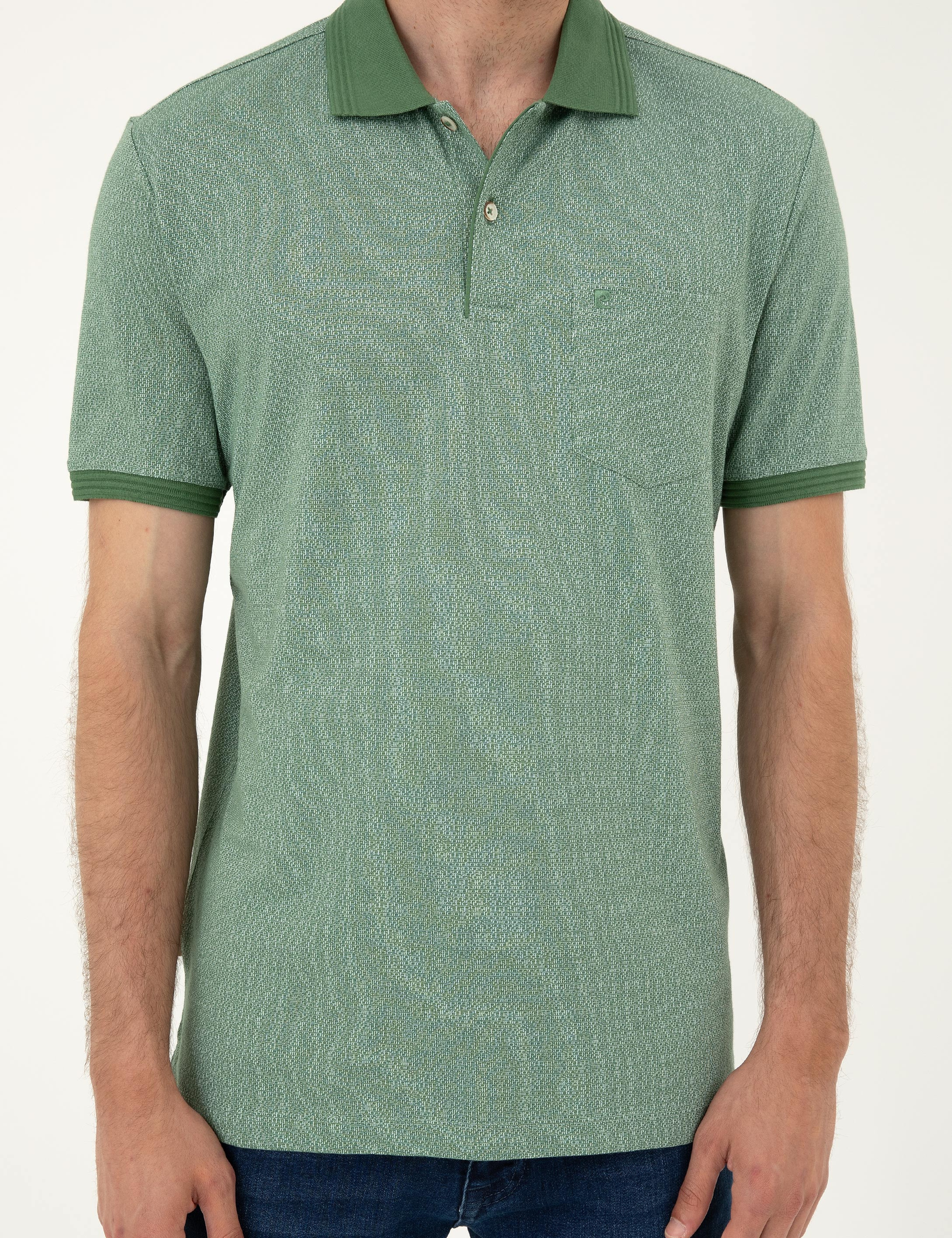 Haki Regular Fit Tişört - Image 6