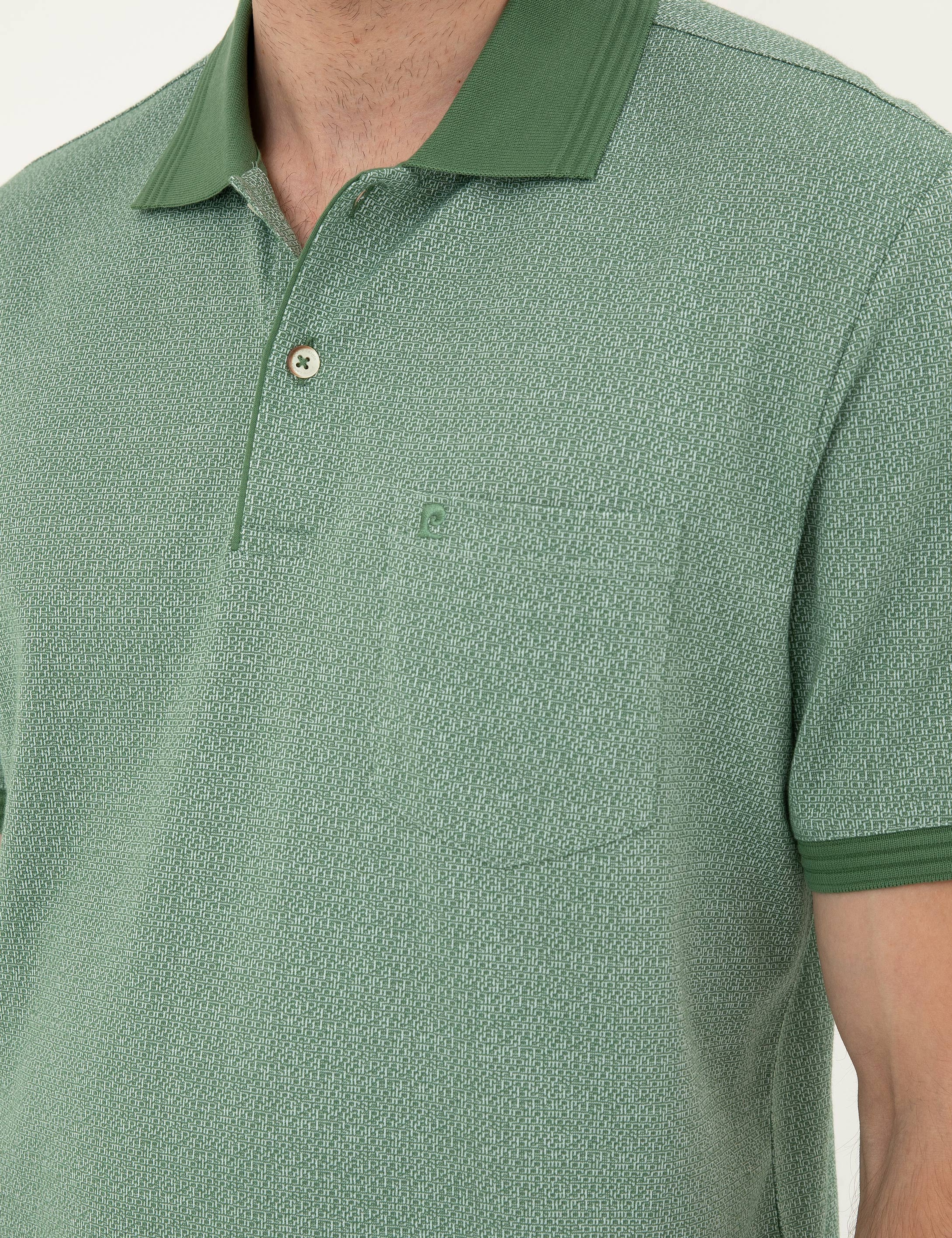 Haki Regular Fit Tişört - Image 7