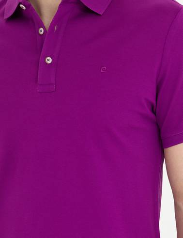 Mor Slim Fit Basic Tişört