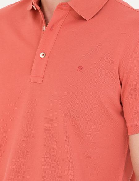 Gül Kurusu Slim Fit Basic Tişört - 50274688073