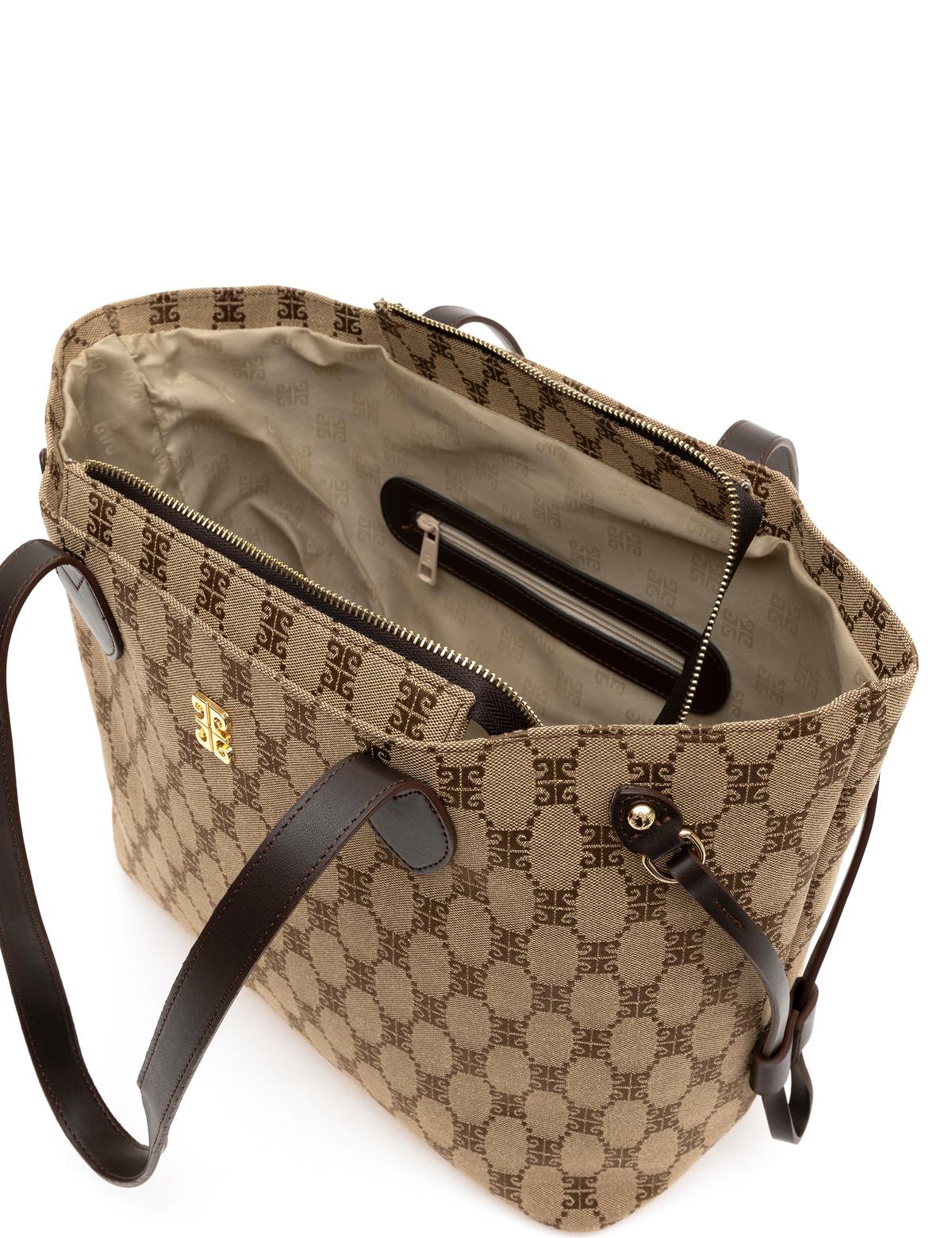 Kahverengi Omuz Çantası - 50297809001