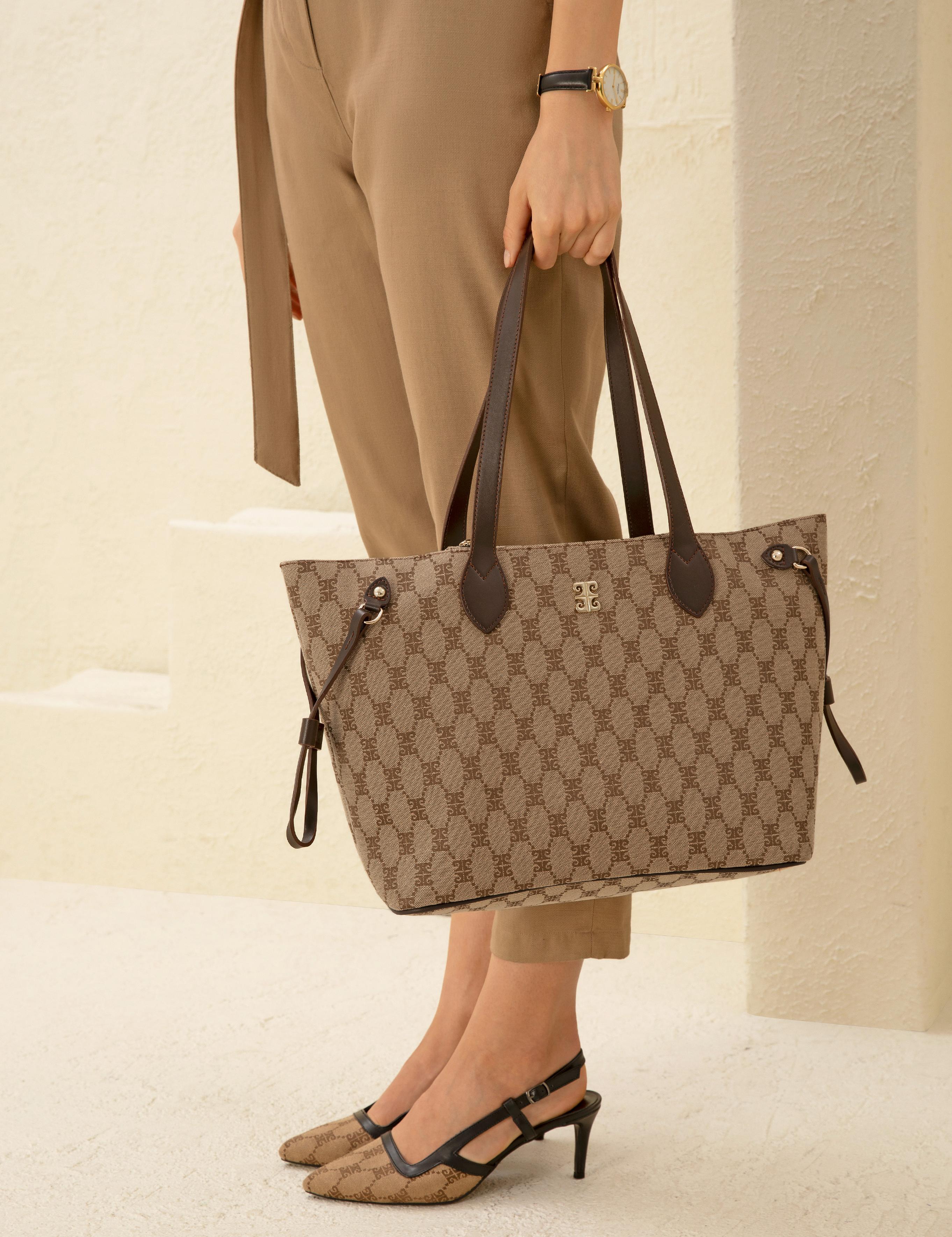 Kahverengi Omuz Çantası